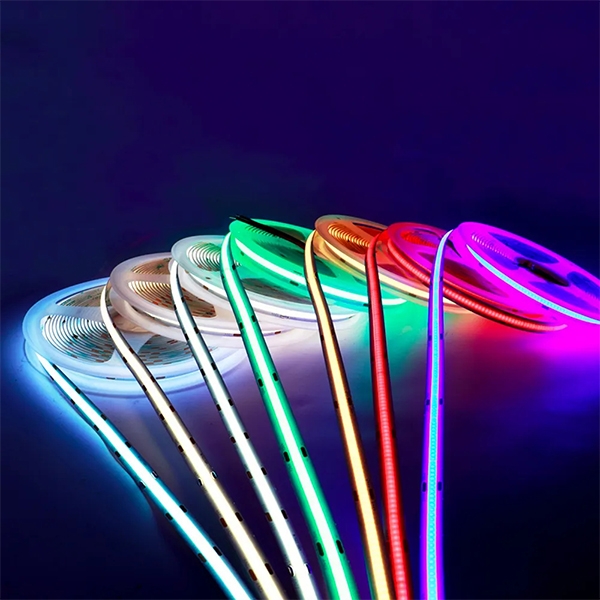 2024 New Arrival Cob Rgb Led Strip 768Leds/M 24V Ip65 Waterproof Flexible Rgb Led Strip Light